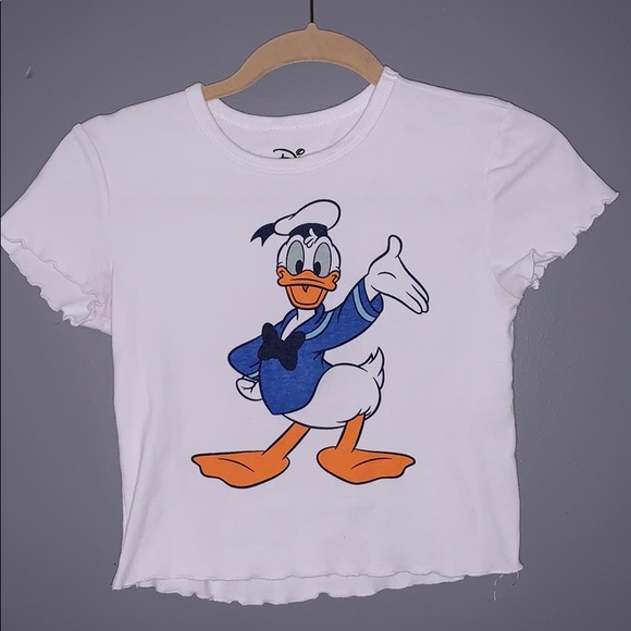 | Tops | Donald Duck Crop Top | Poshmark